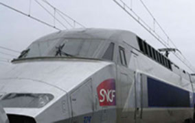 TGV en gare